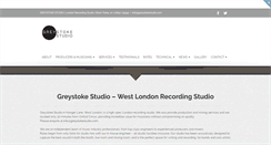 Desktop Screenshot of greystokestudio.com